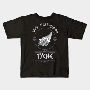 Camp Half Blood, Child of Tyche – Percy Jackson inspired design Kids T-Shirt